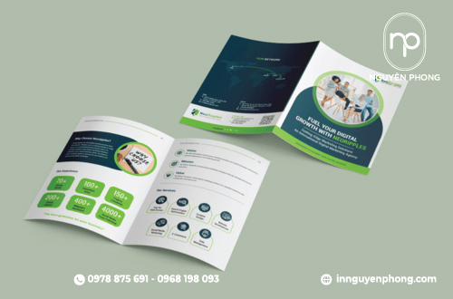 Brochure gấp đôi